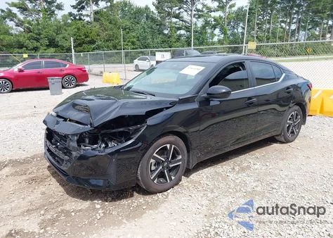 2025 Nissan Sentra Sv from USA, damaged, VIN 3N1AB8CV8SY260274